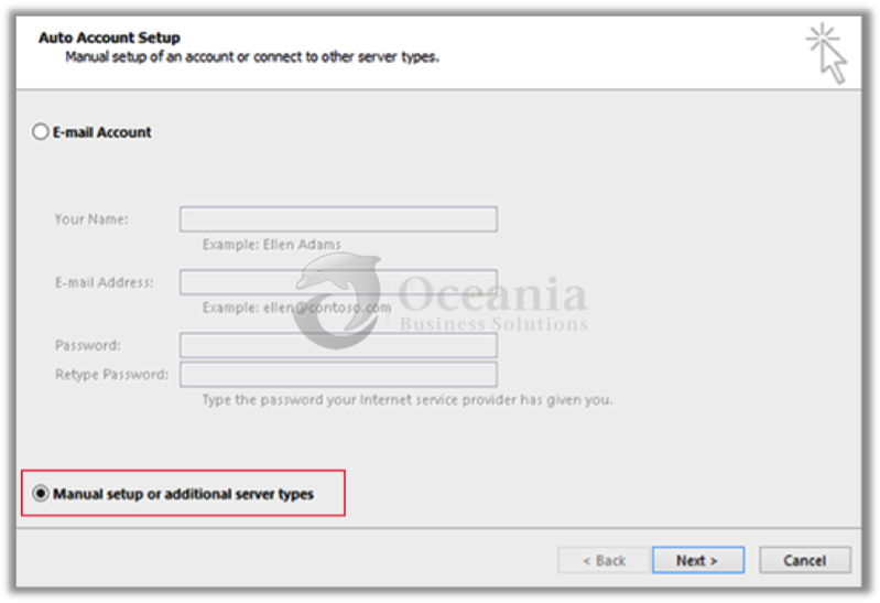 Configure Email in Outlook 2013 Fig 3